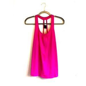 Energy zone pink racer back tank size medium